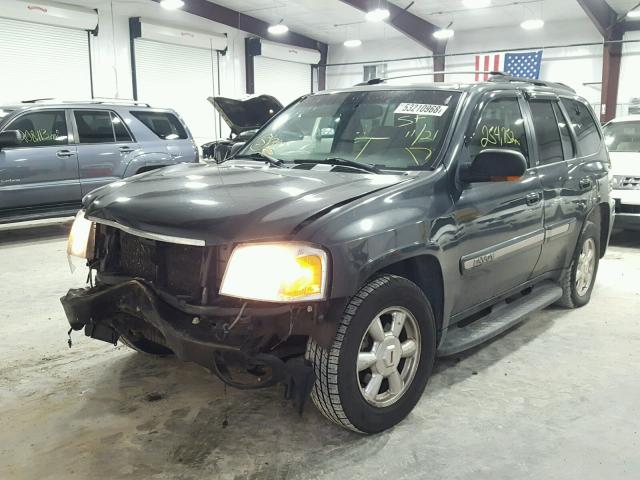 1GKDT13S732295428 - 2003 GMC ENVOY BLUE photo 2