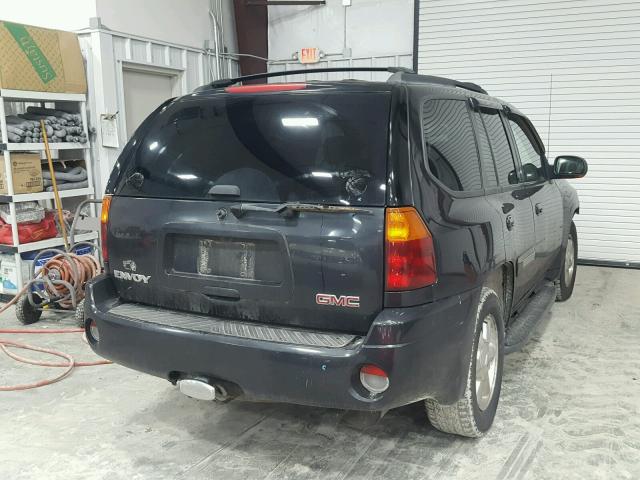 1GKDT13S732295428 - 2003 GMC ENVOY BLUE photo 4