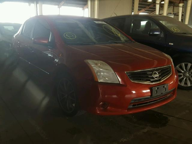 3N1AB6AP3BL707132 - 2011 NISSAN SENTRA 2.0 RED photo 1