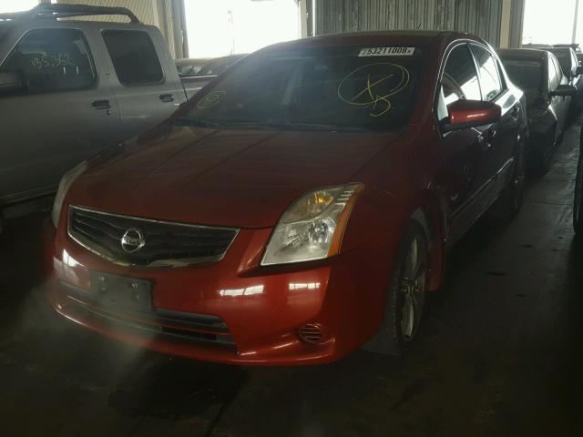 3N1AB6AP3BL707132 - 2011 NISSAN SENTRA 2.0 RED photo 2