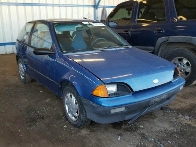 2C1MR2466M6743547 - 1991 GEO METRO BASE BLUE photo 1