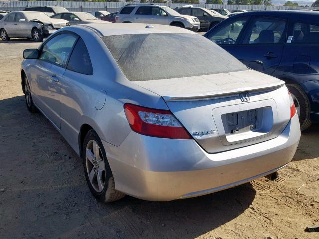 2HGFG11877H538931 - 2007 HONDA CIVIC EX SILVER photo 3