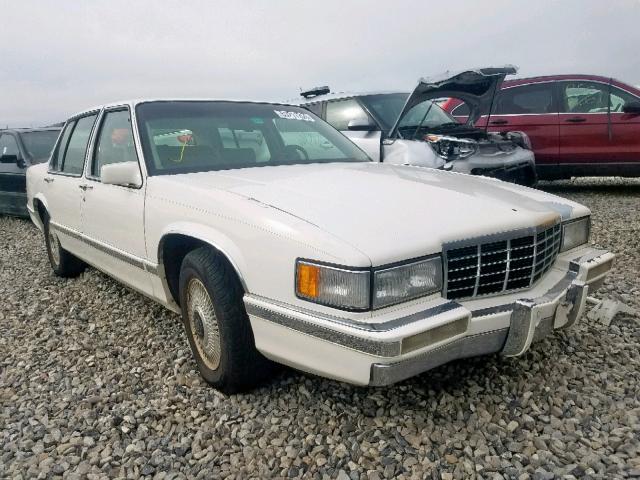 1G6CD53BXP4303370 - 1993 CADILLAC DEVILLE WHITE photo 1