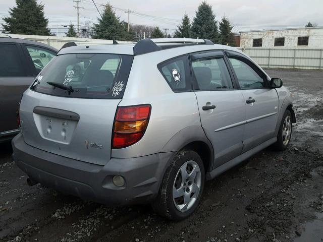 5Y2SL65847Z437197 - 2007 PONTIAC VIBE SILVER photo 4