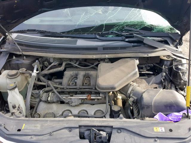 2FMDK38C79BA69660 - 2009 FORD EDGE SEL BLACK photo 7