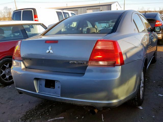 4A3AB36F68E025766 - 2008 MITSUBISHI GALANT ES GRAY photo 4