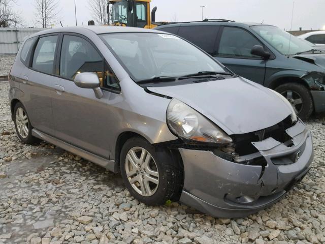 JHMGD38617S005122 - 2007 HONDA FIT S GREEN photo 1