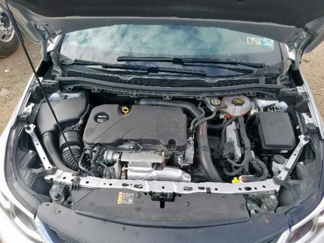 1G1BJ5SM3K7102320 - 2019 CHEVROLET CRUZE SILVER photo 7