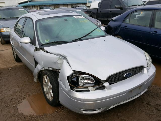 1FAFP56U86A249605 - 2006 FORD TAURUS SEL SILVER photo 1