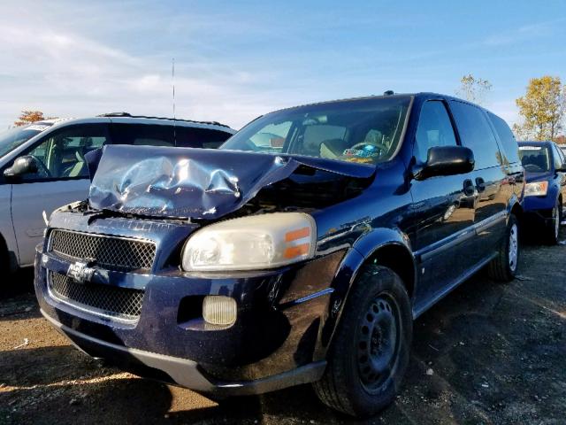 1GNDV23127D177260 - 2007 CHEVROLET UPLANDER L BLUE photo 2