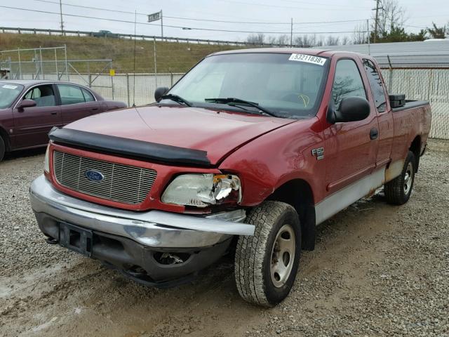 2FTRX18W84CA29861 - 2004 FORD F-150 HERI TWO TONE photo 2