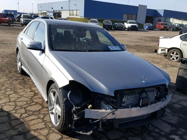 WDDHF9AB8BA304847 - 2011 MERCEDES-BENZ E 550 4MAT SILVER photo 1