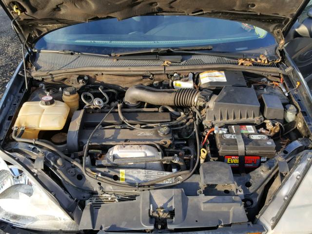3FAFP31331R135562 - 2001 FORD FOCUS ZX3 GRAY photo 7