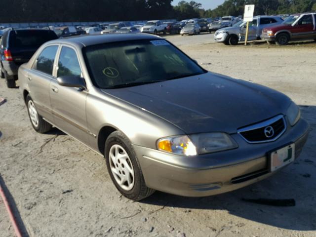 1YVGF22D625299941 - 2002 MAZDA 626 ES BROWN photo 1