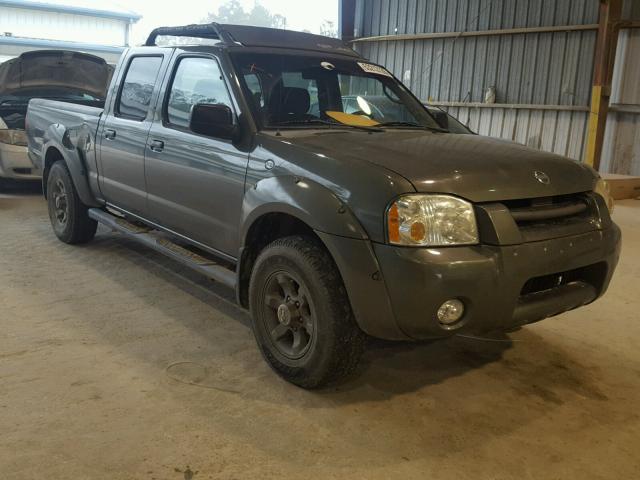 1N6ED29X53C445999 - 2003 NISSAN FRONTIER C GREEN photo 1