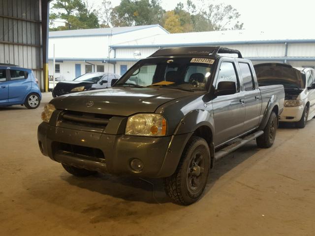 1N6ED29X53C445999 - 2003 NISSAN FRONTIER C GREEN photo 2