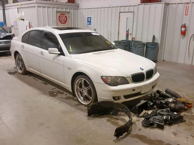 WBAHN83567DT75580 - 2007 BMW 750 WHITE photo 1