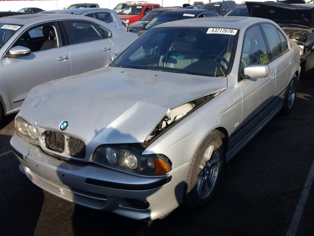 WBADN63463GN89195 - 2003 BMW 540 I AUTO SILVER photo 2