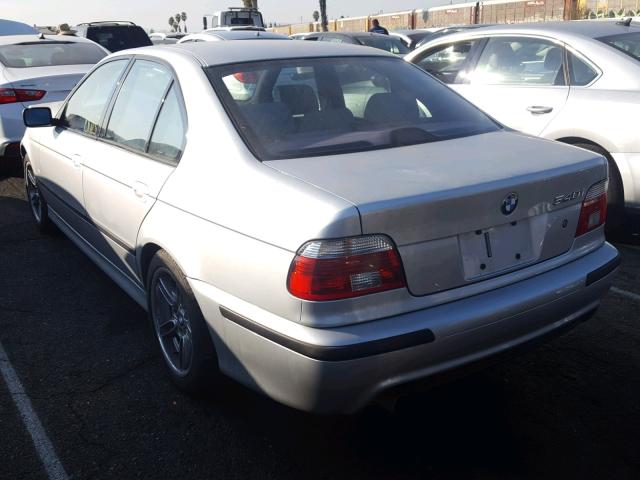 WBADN63463GN89195 - 2003 BMW 540 I AUTO SILVER photo 3