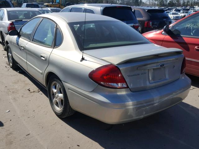 1FAFP55U74A111262 - 2004 FORD TAURUS SES BROWN photo 3