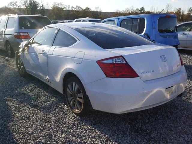 1HGCS12888A023291 - 2008 HONDA ACCORD EXL WHITE photo 3