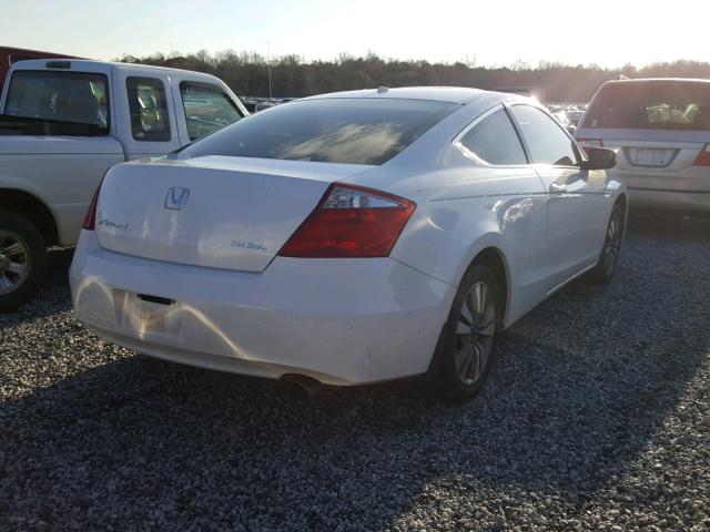 1HGCS12888A023291 - 2008 HONDA ACCORD EXL WHITE photo 4