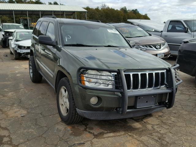 1J8HR58277C694778 - 2007 JEEP GRAND CHER GREEN photo 1