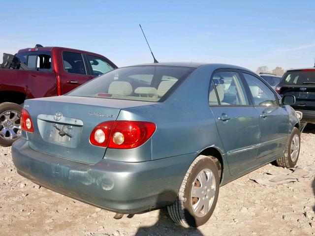 2T1BR32E37C717629 - 2007 TOYOTA COROLLA CE GREEN photo 4