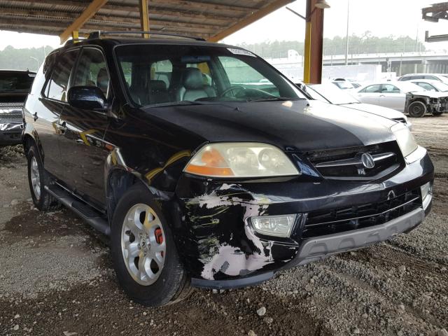 2HNYD18891H525752 - 2001 ACURA MDX TOURIN BLACK photo 1