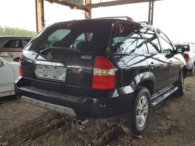 2HNYD18891H525752 - 2001 ACURA MDX TOURIN BLACK photo 4