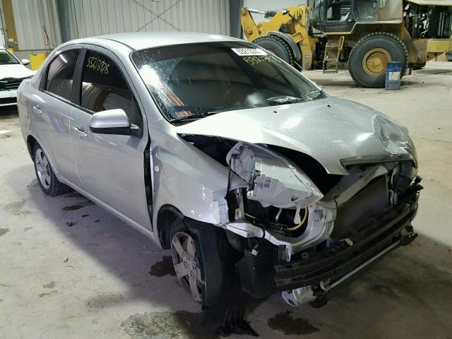 KL1TD56667B167737 - 2007 CHEVROLET AVEO BASE Күміс фото 1