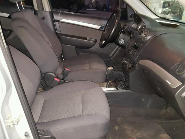 KL1TD56667B167737 - 2007 CHEVROLET AVEO BASE Күміс фото 5