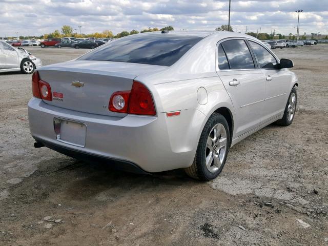1G1ZH57B69F255002 - 2009 CHEVROLET MALIBU 1LT 银色 照片 4