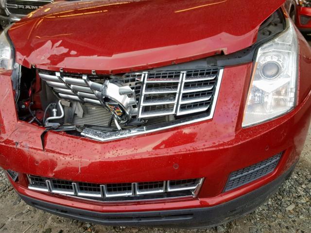 3GYFNCE35DS525726 - 2013 CADILLAC SRX LUXURY RED photo 7