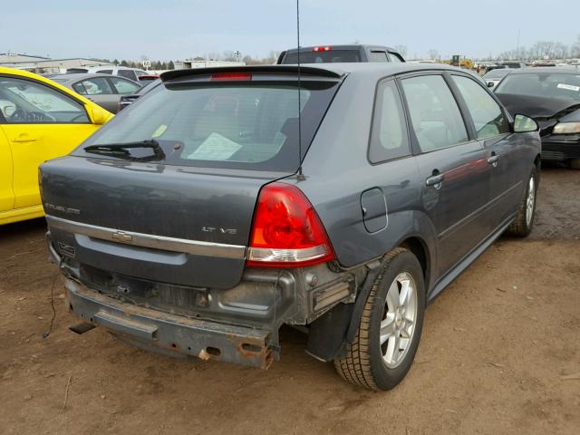 1G1ZT64845F133889 - 2005 CHEVROLET MALIBU MAX GRAY photo 4