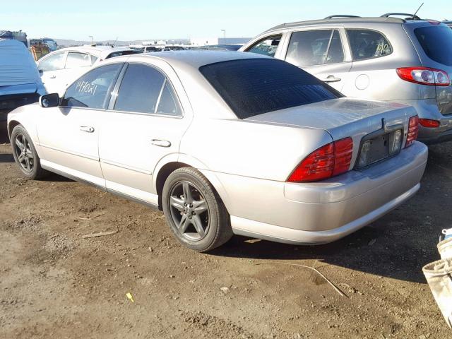 1LNHM87A22Y703202 - 2002 LINCOLN LS TAN photo 3