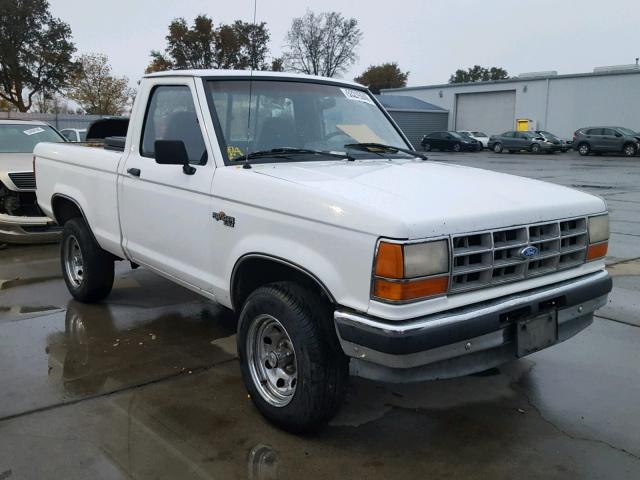 1FTCR11T5MUD87497 - 1991 FORD RANGER WHITE photo 1