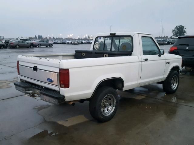 1FTCR11T5MUD87497 - 1991 FORD RANGER WHITE photo 4