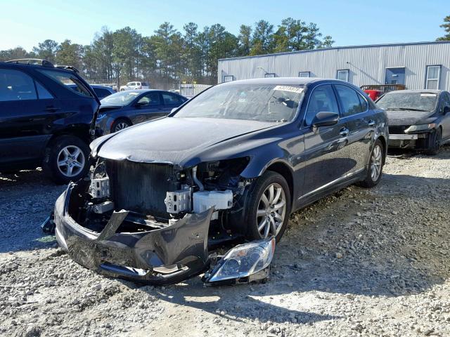 JTHBL46F075008730 - 2007 LEXUS LS 460 GRAY photo 2