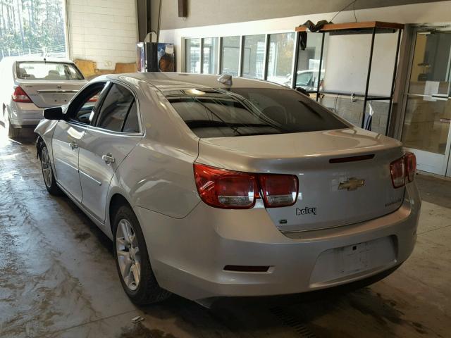 1G11C5SLXFU147971 - 2015 CHEVROLET MALIBU 1LT SILVER photo 3