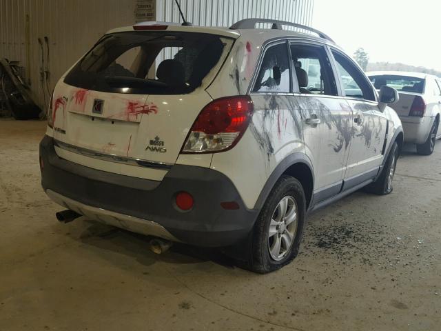 3GSDL43NX8S529472 - 2008 SATURN VUE XE WHITE photo 4