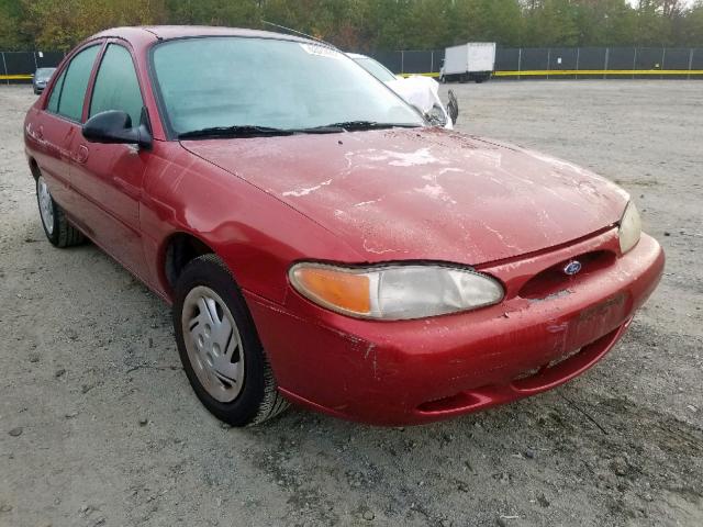 3FAFP13P6YR158512 - 2000 FORD ESCORT RED photo 1