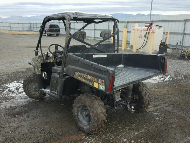 4XATH76AXB4201762 - 2011 POLARIS RANGER 800 BROWN photo 3