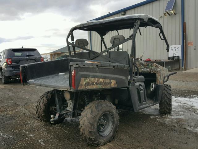 4XATH76AXB4201762 - 2011 POLARIS RANGER 800 BROWN photo 4