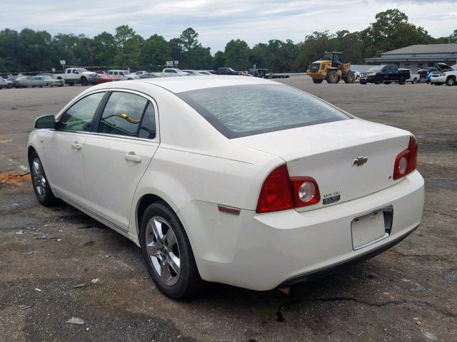 1G1ZH57BX8F197877 - 2008 CHEVROLET MALIBU 1LT 白色 照片 3