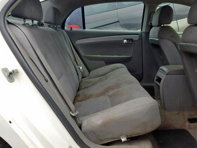 1G1ZH57BX8F197877 - 2008 CHEVROLET MALIBU 1LT 白色 照片 6