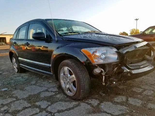 1B3HB48B67D169177 - 2007 DODGE CALIBER SX BLACK photo 1