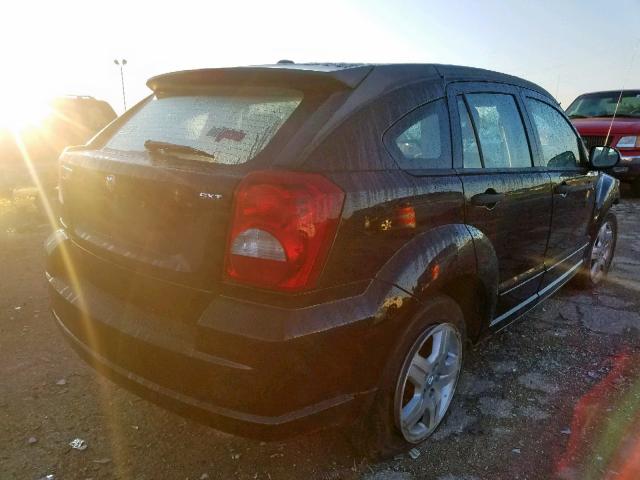 1B3HB48B67D169177 - 2007 DODGE CALIBER SX BLACK photo 4