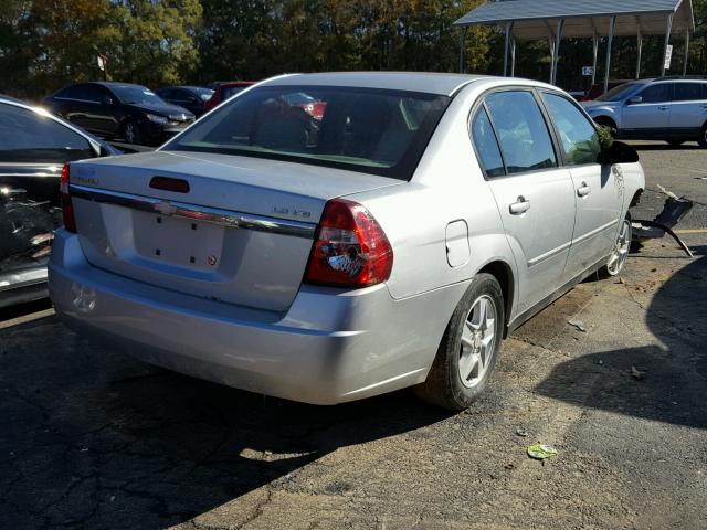 1G1ZT54854F149916 - 2004 CHEVROLET MALIBU LS SILVER photo 4