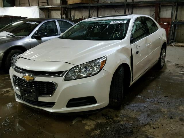 1G11C5SL9EF216071 - 2014 CHEVROLET MALIBU 1LT WHITE photo 2